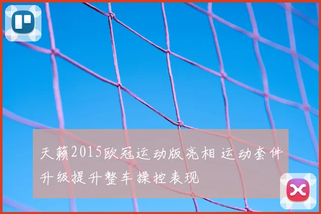 天籁2015欧冠运动版亮相 运动套件升级提升整车操控表现